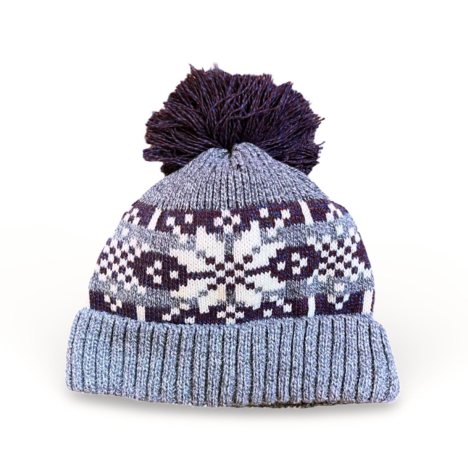 Nordic Winter Hat & Scarf Set - Warm - Asenka - Violet - Unisex