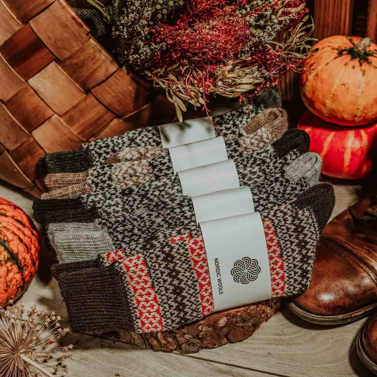 Nordic Socks Merino Wool 5 Pairs PERFORM™ Warm (Torsten) - Unisex