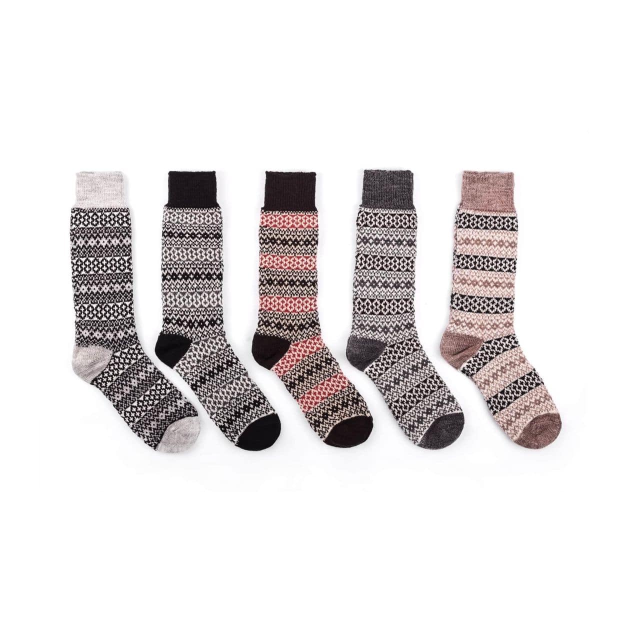 Nordic Socks Merino Wool 5 Pairs PERFORM™ Warm (Torsten) - Unisex