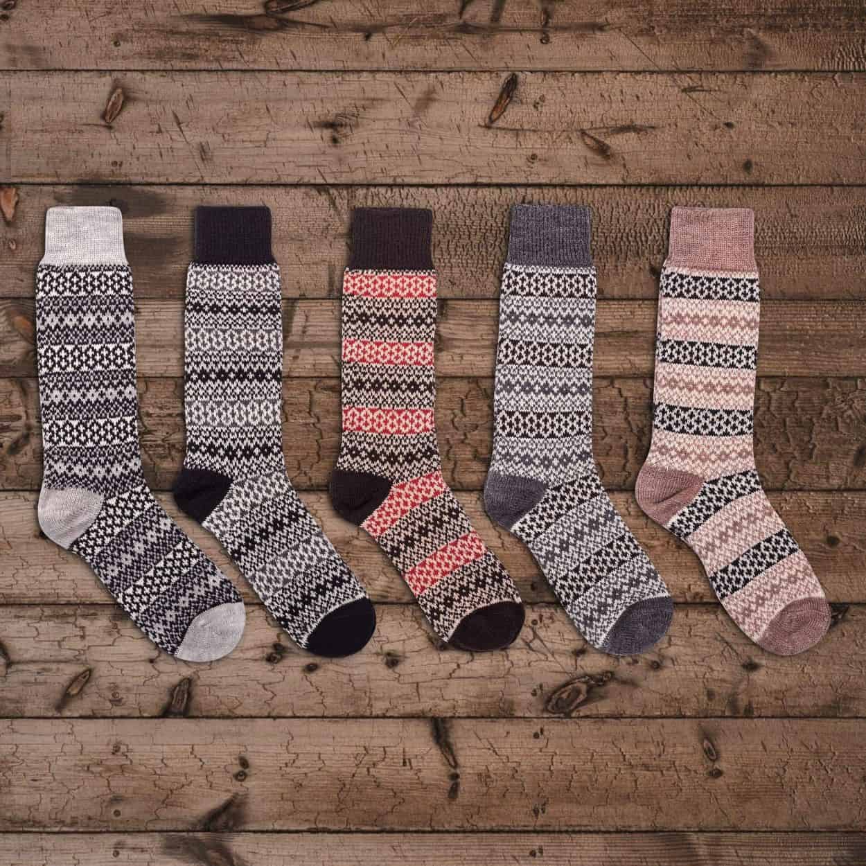 Nordic Socks Merino Wool 5 Pairs PERFORM™ Warm (Torsten) - Unisex